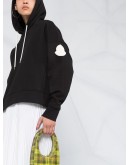 logo drawstring hoodie