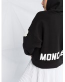 logo drawstring hoodie