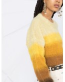 gradient knit jumper