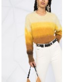 gradient knit jumper