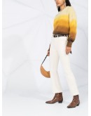 gradient knit jumper