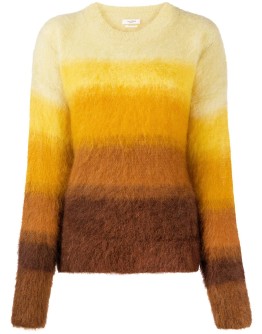 gradient knit jumper