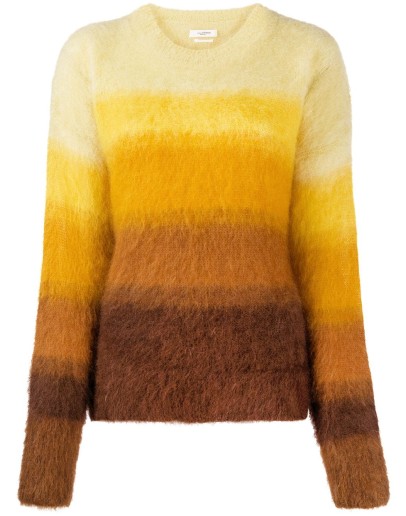 gradient knit jumper