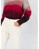 high-waisted cropped jeans
