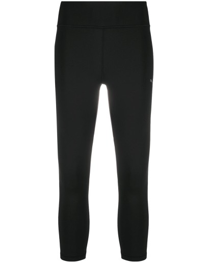 logo print cropped leggings