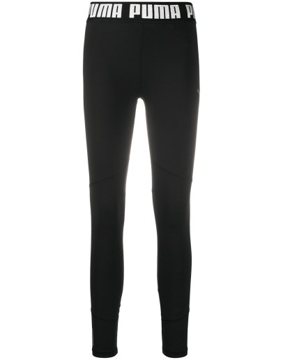 logo waistband cropped performance leggings
