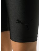 striped waistband logo patch cycling shorts