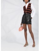 high-waisted shorts