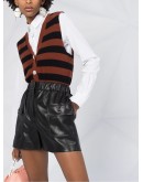 high-waisted shorts