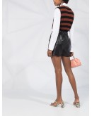 high-waisted shorts