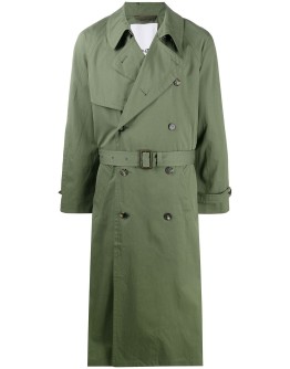 draping trench coat