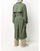 draping trench coat