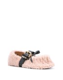 buckled strap ballerinas