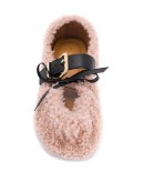 buckled strap ballerinas