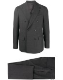 double-breasted two piece suit