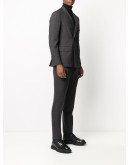 double-breasted two piece suit