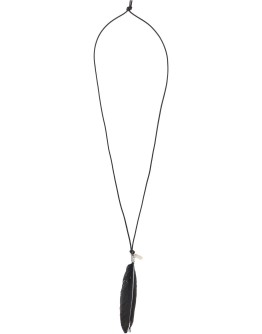 feather pendant necklace