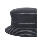 contrast stitching bucket hat