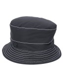 contrast stitching bucket hat
