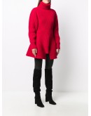 engineered sculpted knit jumper