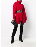 engineered sculpted knit jumper