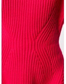 engineered sculpted knit jumper