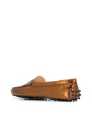 hammered leather driving shoes