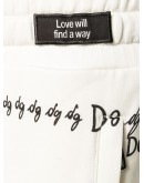 DG logo tapered track pants