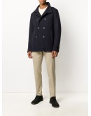 straight-leg slim-fit chinos
