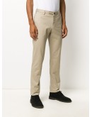 straight-leg slim-fit chinos