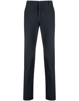 check pattern chinos