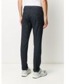 check pattern chinos