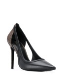 Nora logo-print pumps