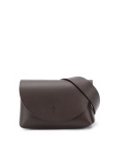 embossed logo belt bag
