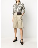 embossed logo belt bag