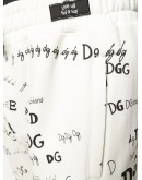 all-over logo print track pants