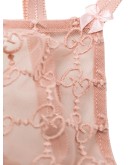 GG embroidered lingerie set