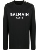 logo-print cotton sweatshirt