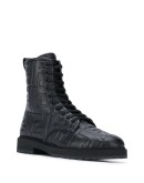 FF logo combat boots