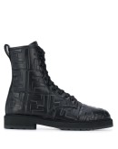 FF logo combat boots