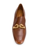 Jessa chain-link loafers