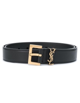 logo plaque adjustable belt