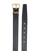 logo plaque adjustable belt