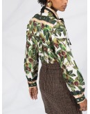 floral-print blouse