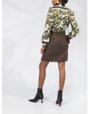 floral-print blouse