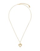 heart-shaped pendant necklace