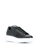 oversized leather sneakers