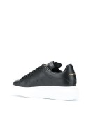 oversized leather sneakers