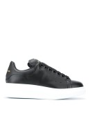 oversized leather sneakers