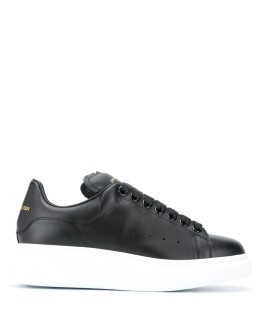 oversized leather sneakers